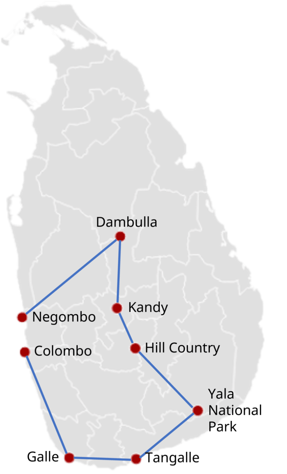 Sri Lanka Map