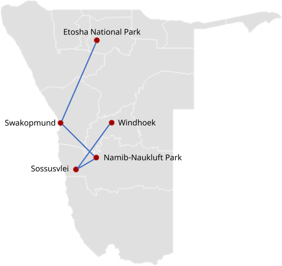 Highlights of Namibia